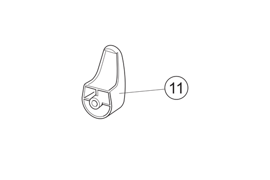11 - Taschenhaken  blau  SWS  NOVA