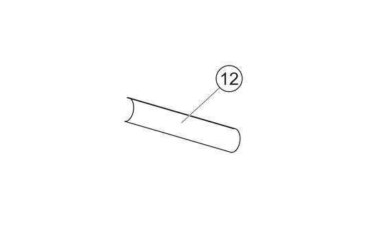 12 - Abdeckung Blinkerkabel rechts  mint  NOVA