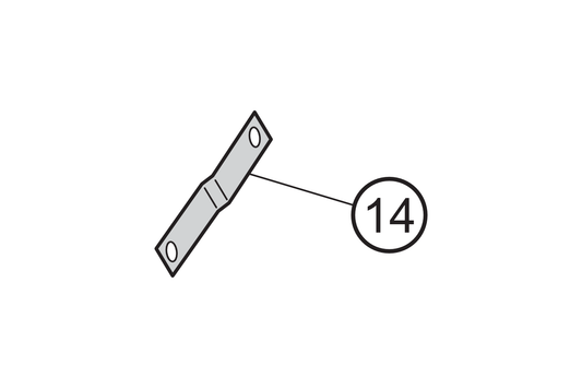 14 - Bremsfixierung hinten  NOVA