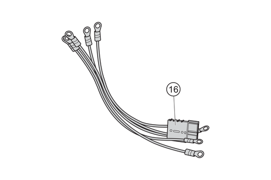 16 - Anschlusskabel Batterie/Motor für Controller LB2016  alle Modelle