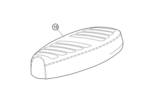 18 - Sitzbank  braun  NOVA