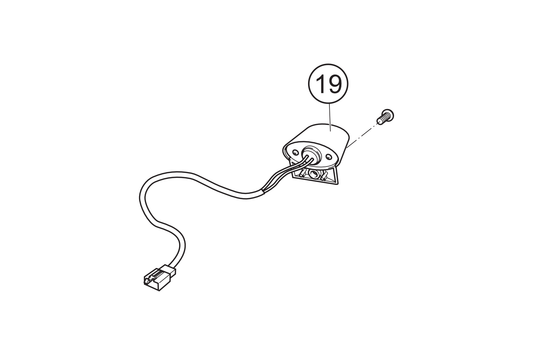 19 - Kennzeichenleuchte  NOVA