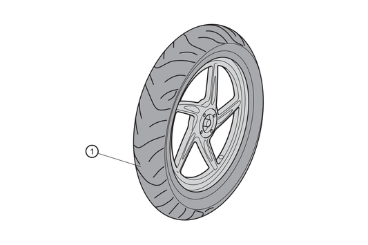 01 - M+S Winterreifen  90/90-14 M/C  NOVI (Delivery)