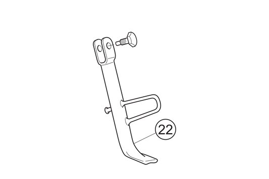 22 - Seitenständer  NOVA