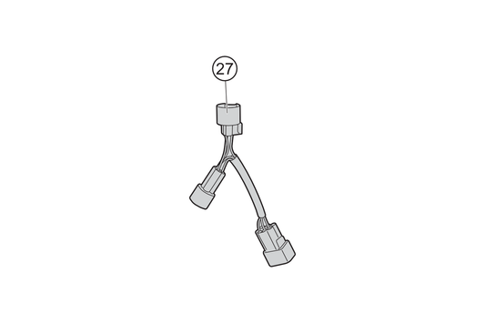 27 - DC/DC-Brücke Doppelkabel 16