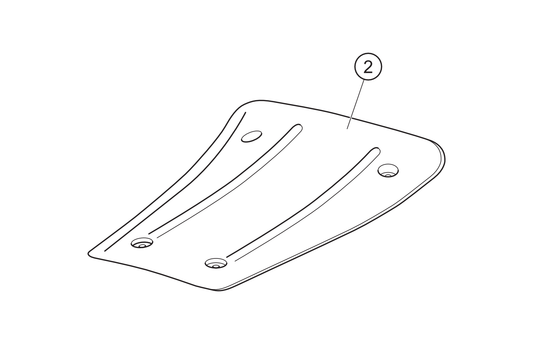 02 - Trittbrettabdeckung  braun  NOVA