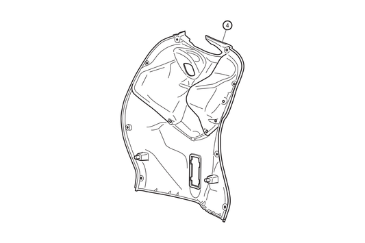 04 - Beinschild  silber  NOVI