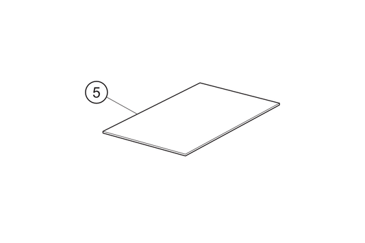 05 - Gummimatte f. Batteriefach 870-5237