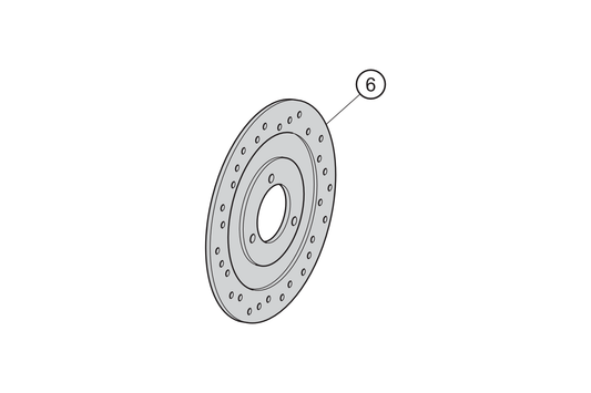 06 - Bremsscheibe vorn ø190  NOVA  TWIN