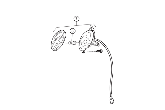 07 - Blinker vorn links  NOVI