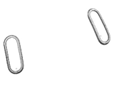 Chromumrandung Blinker hinten DREEMS Amalfi