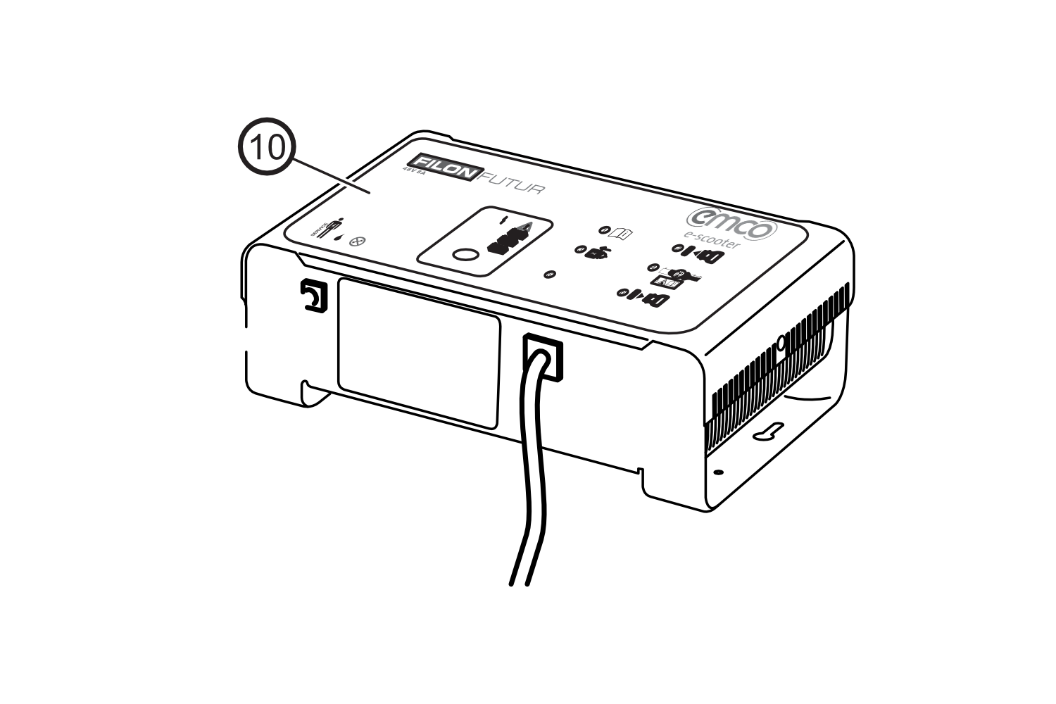 10 - Batterieladegerät E 230 G 48/15 B50-FP