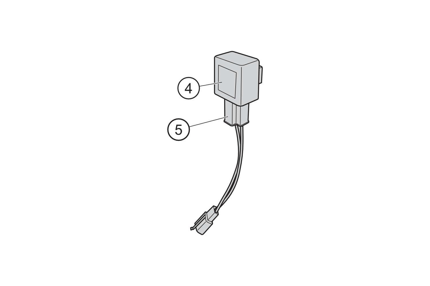 05 - Adapterkabel f. Blinkerrelais 870-6568